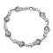 Filigree Cat / Kitty Bracelet - Sterling Silver