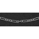Sterling Silver 24 Heavy Deco Link Chain Necklace Trigger Lobster Claw Clasp - C-DECO-24