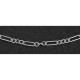 Sterling Silver 30 Heavy Deco Link Chain Necklace Trigger Lobster Claw Clasp - C-DECO-30