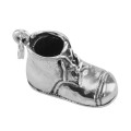 Sterling Silver Baby Shoe Charm or Pendant - Engravable