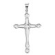 Classic Cross Pendant - Crucifix - Sterling Silver - CR-917