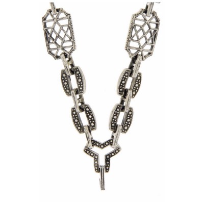Custom Victorian Style Chain - 24 inches - Sterling Silver - FC-1301