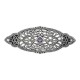 Antique Victorian Style Amethyst Pin / Brooch - Sterling Silver - FPN-109-AM