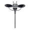 Fine Art Deco Style Marcasite Garnet  Enamel Dragonfly Pin - Sterling Silver