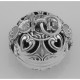 Victorian Style 6 Photo Ball Locket Pendant In Fine Sterling Silver - HP-1000
