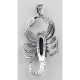 Scorpion Pendant Turquoise / Carnelian Sterling Silver - HP-160