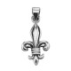 Fleur de Lis Pendant - Sterling Silver - HP-700