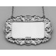 Sterling Silver Blank Engravable Liquor Decanter Label / Tag w/ Victorian Border - LL-100