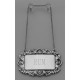 Rum Liquor Decanter Label / Tag - Sterling Silver - LL-103