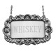 Whiskey Liquor Decanter Label / Tag - Sterling Silver - LL-105