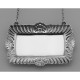 Bourbon Liquor Decanter Label / Tag - Sterling Silver - LL-506