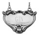 Gin Liquor Decanter Label / Tag - Sterling Silver - LL-704