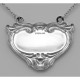 Tequila Liquor Decanter Label / Tag - Sterling Silver - LL-709