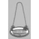 Rum Liquor Decanter Label / Tag - Oval beaded Border - Made in USA - LL-803