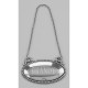 Brandy Liquor Decanter Label / Tag - Oval beaded Border - Made in USA - LL-807