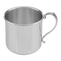 Heirloom Quality Sterling Silver Engravable Baby Cup - Made in the USA