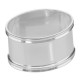 Sterling Silver Napkin Ring - Oval - Made in Italy - NR-42