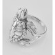 Beautiful Sea Turtle Ring - Sterling Silver - R-8951