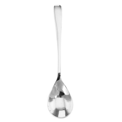 ss66222 - Classic Style Sterling Silver Salt Spoon - SS-66222