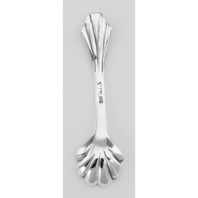 ss66229 - Sterling Silver Salt Spoon - SS-66229