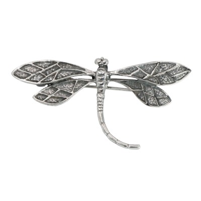 Dragonfly Pin or Pendant - Sterling Silver - P-33026
