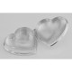 Beautiful Heart Shaped Keepsakes Pillbox in Fine Sterling Silver - X-706