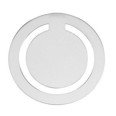 Sterling Silver Round Bookmark - Made in USA - BK-802